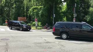 Motorcade in Washington DC [upl. by Busey629]