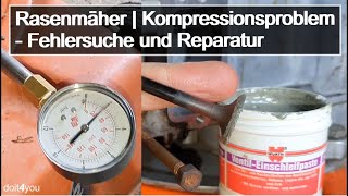 Rasenmäher  Kompressionsproblem – Fehlersuche und Reparatur [upl. by Jaquenette]