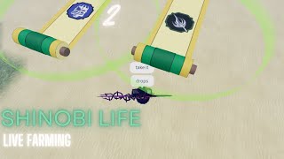 Shinobi Life 2 Live Farming [upl. by Damick]