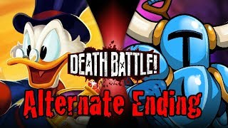 Scrooge McDuck vs Shovel Knight Alternate ending [upl. by Maice567]