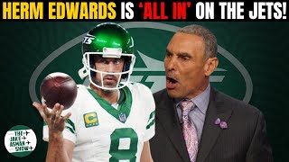 ExNY Jets coach Herm Edwards Reveals Why Jets are a DANGEROUS team [upl. by Eicnan]