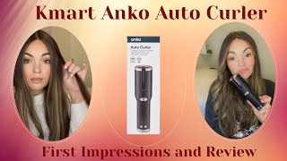 Kmart Anko Curler  First Impressions amp Review [upl. by Chlores]