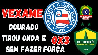 Inacreditável esse Bahia do Rogério Ceni levou de 3x0 do Cuiabá e se complica de vez no Brasileirão [upl. by Chuck]