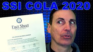 Social Security COLA for 2020  What is the Increase [upl. by Nunes577]