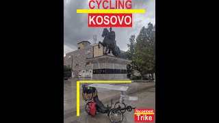 Recumbent Trike  Cycling Kosovo 2022 [upl. by Shelley]