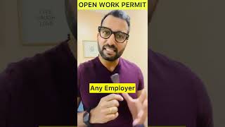 How to Come to Canada with Open Work permit canadavisa immigration canadapr [upl. by Nomolos]