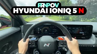 PRNPOV 2025 Hyundai IONIQ 5 N Test Drive amp Review [upl. by Hpeseoj]