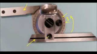 Universal Bevel vernier Protractor [upl. by Koch452]