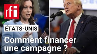 ÉtatsUnis  comment les candidats à la présidentielle financentils leur campagne  • RFI [upl. by Rabin]