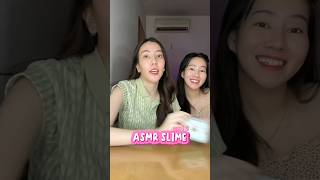 ASMR Slime ft chrstnvar Part 2 shorts [upl. by Oniskey]