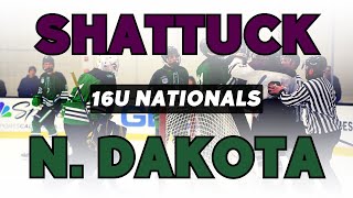 SHATTUCK ST MARY VS TEAM NORTH DAKOTA  16U USA HOCKEY NATIONALS  Clanko Media 2023  4K [upl. by Udela]