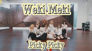 Weki Meki  Picky Picky Slow Mirrored Dance Tutorial [upl. by Adnahsat51]