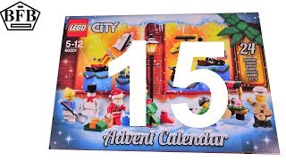 Lego City 60201  Adventskalender Advent Calendar 2018  Lego Speed Build Review  15 Türchen [upl. by Lindgren]