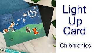 Create A Light Up Card With ChibitronicsTutorial [upl. by Anikat]