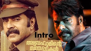 Abrahaminte Santhathikal  Derick Abraham INTRO TEASER  Mammootty [upl. by Enyr]