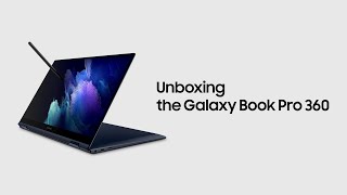 Galaxy Book Pro 360 Official Unboxing  Samsung [upl. by Meeki]