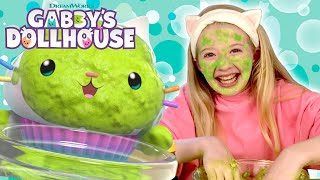 Make Squishy Squeezy Glow Mask with Gabby  GABBYS DOLLHOUSE [upl. by Felix]