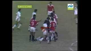 Egypt 10 Algeria  1984 World Cup Qualifiers Algerian Bad Behavior [upl. by Jerad93]