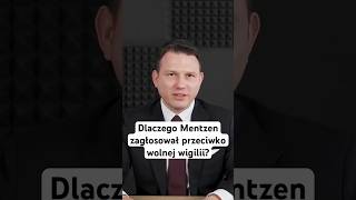 Mentzen o wolnej wigilii mentzen wyboryprezydenckie konfederacja dlaciebie przedsiębiorcy [upl. by Rawna]