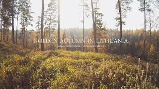 Golden Autumn in Lithuania [upl. by Burlie]