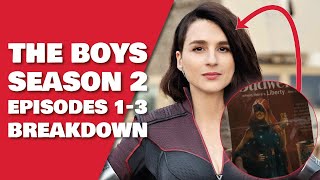 The Boys Season 2 Episodes 1  3 Breakdown  Stormfront Secret Origin Explained amp Fresca Theory [upl. by Worthington685]