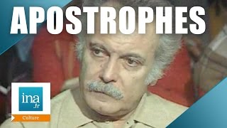 Apostrophes  Georges Brassens face aux critiques  Archive INA [upl. by Leahcir]