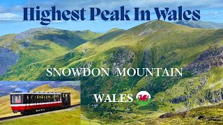 Snowdon Mountain Railway Ride to the highest Peak in Wales  4K [upl. by Rabelais]