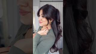 Fashion trendingshorts viralshort hairstyle hacks saree girl women growth hairstyle [upl. by Perrins994]