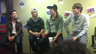 QampA with Big Time Rush 212 [upl. by Eseyt]