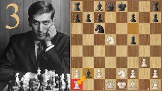 A Worthy Opponent  Fischer vs Petrosian  1971  Game 3 [upl. by Ligetti]