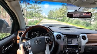 2018 Toyota Tundra Armored Level V  POV 4K Drive Touring [upl. by Iron]