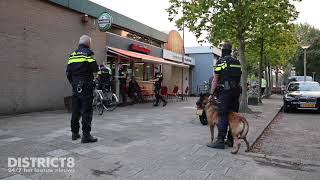 Politie valt café binnen na melding vuurwapen Vrijheidslaan Delft [upl. by Cayla971]