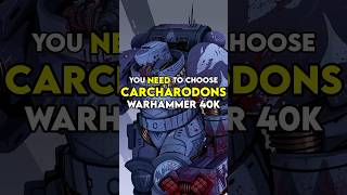 You NEED To Choose The Carcharodons In WARHAMMER 40k [upl. by Turnheim]