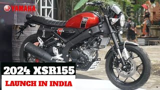 Yamaha Xsr 155 Launch Date Now Announced In India 2024😱PriceFeatures Yamaha Launch XSR155 In India [upl. by Acisseg]