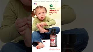 How to use Germa® Mercurochrome Antiseptice  1oz Shorts First Aid [upl. by Varuag]