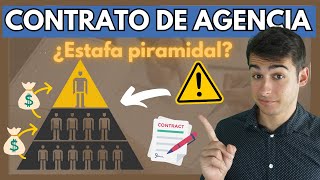 ➡️ El Contrato de AGENCIA Explicado con EJEMPLOS en 3 Pasos [upl. by Akinad]