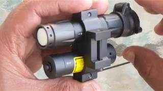 IPROTEC RM120 Tactical Flashlight for MP 1522 Rifle [upl. by Azila193]