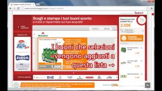 Pazzi per la spesa stampa i buoni sconto per il tuo supermercato Guida [upl. by Airdnola]