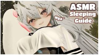 【ASMR Vrchat】Catgirl guides you to SLEEP ♥ Personal Attention ♥ Sleeping aid ♥ Morning voice ♥ [upl. by Kosey]