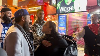 She Attacked Sheikh Uthman Ibn Farouq Sheikh uthman Ali Dawah Speakers Corner Leicester Square [upl. by Aserehc]