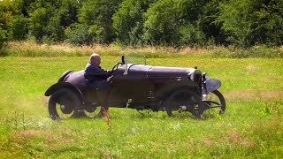 SHED RACING  4 pushrod trials Salmson [upl. by Seedman]