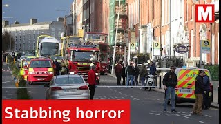 Shock in Dublin as three young children stabbed near school [upl. by Leirej]