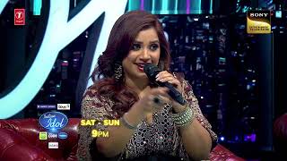 Indian Idol Season 15 quotShreya Ghoshal Sings quotKashmirquot Songquot  Shreya Ghoshal Badshah Vishal D [upl. by Ronnholm]