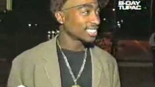 Tupac Laughs At Fight In Interview [upl. by Dolly]