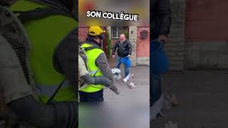 Balayeurs de rue Vs homme grossier 😯😯😯 [upl. by Ittap]