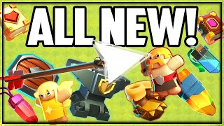 Hero Equipment Clash of Clans Town Hall 16 Update [upl. by Ahselyt287]