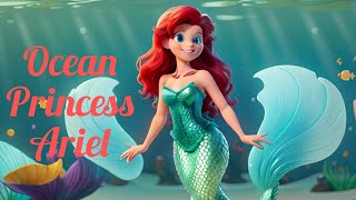 Ocean Princess Ariel Story in HindiPrincess Stories ytvideo [upl. by Carmon]