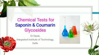 Chemical Tests Saponin and Coumarin Glycosides Animated [upl. by Sihun]