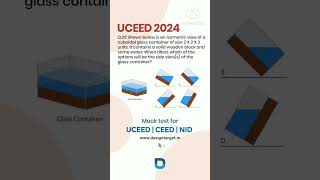 UCEED CEED NID Previous year paper solved Design exam preparation Design target IIT Uceed IIT Ceed [upl. by Weylin]