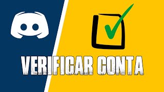 Como VERIFICAR a CONTA do DISCORD PC 2022 [upl. by Ashlie]